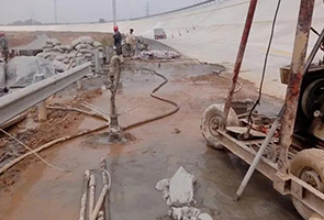 邯郸公路钻孔施工